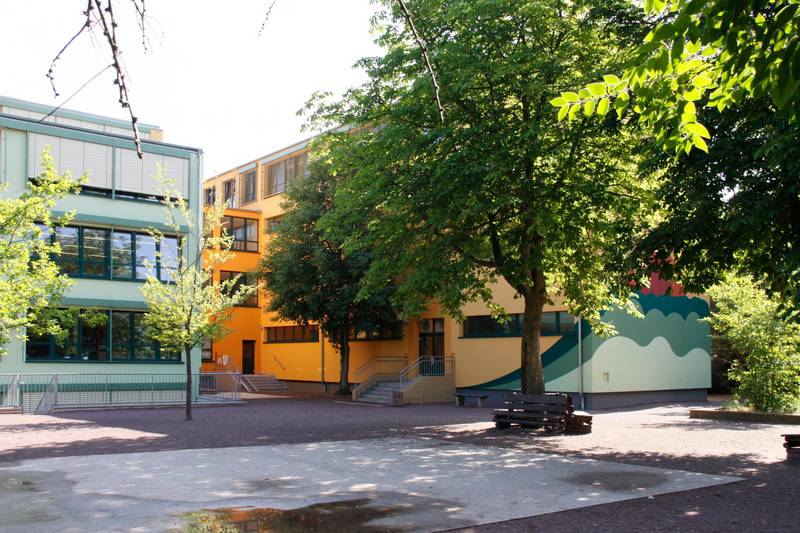 Sekundarschule "Am Petersberg" Wallwitz, Schulhof