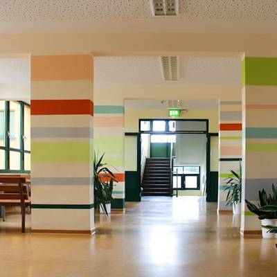 Sekundarschule "Am Petersberg" Wallwitz, Flurbereich © Sekundarschule "Am Petersberg" Wallwitz